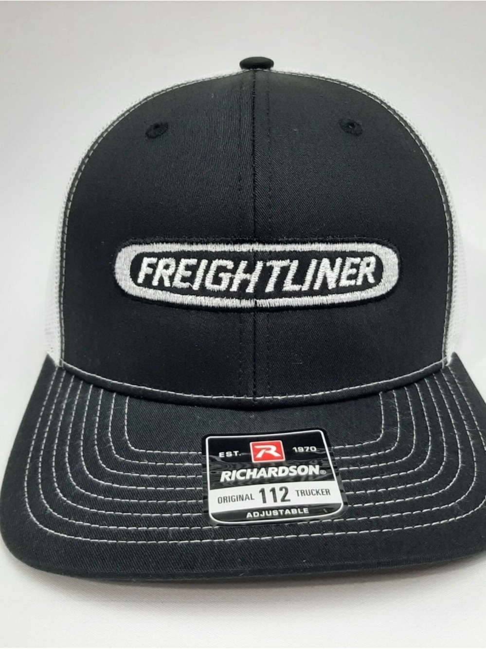 Richardson 112 Trucker Cap Hat Mesh Snapback Multicolor Freightliner Semi Truck